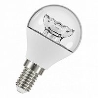 светодиодная лампа LED STAR ClassicP 5,4W (замена 40Вт),теплый белый свет, прозрачная колба, Е14 | код. 4052899971622 | OSRAM